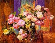 Bischoff, Franz Roses china oil painting artist